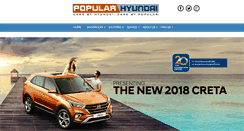 Desktop Screenshot of popularhyundai.com